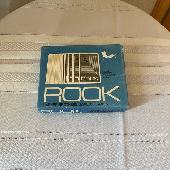 1968 Original Rook "Blue" The Game Of Games Card Game Parker Brothers - Picture 2 of 3